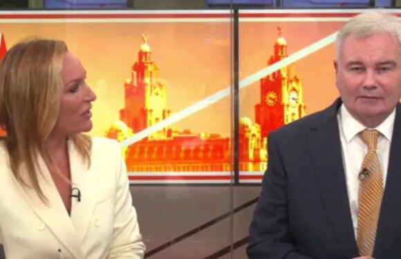 Eamonn Holmes scolded GB News co-host over dig at Lioness defeat