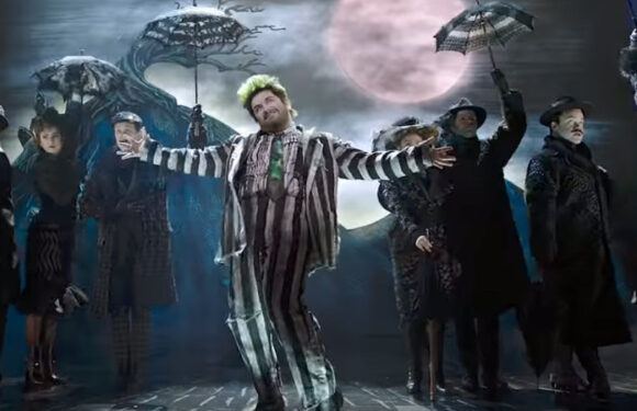 Eddie Perfect’s Broadway hit Beetlejuice heads home to haunt Australia