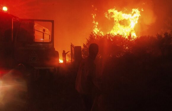 Evacuations in Greece as second wave of wildfires claims a second life