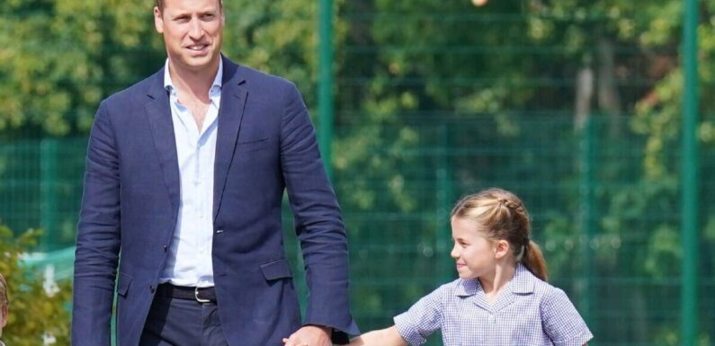 Expert claims William is ‘not hiding behind Charlotte’ – she looks ‘delighted’