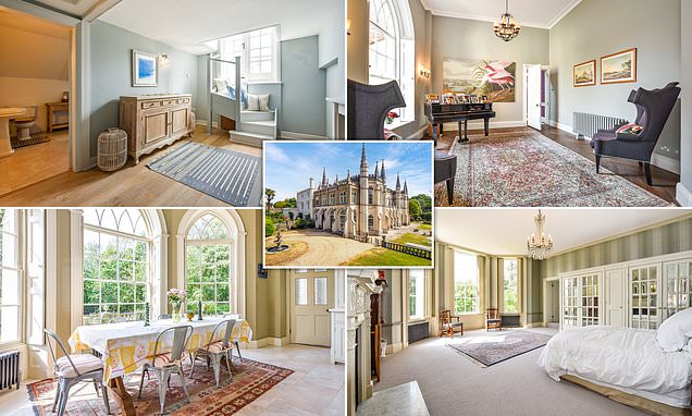 Fit for royalty! Grand gothic home goes on the market for £3million