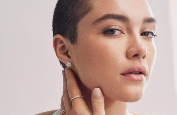 Florence Pugh Sports Buzz Cut in Tiffany and Co. Campaign, Says ‘Thank You for Allowing Me to Be Me’