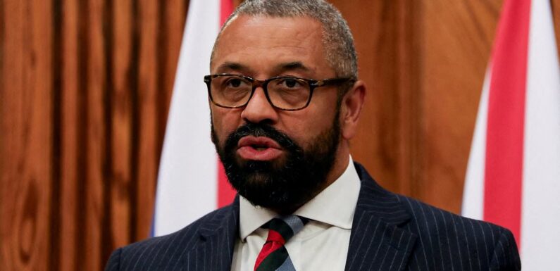 Foreign Minister James Cleverly is accused of 'cosying up' to Beijing