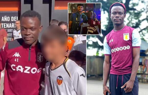 Funny moment Aston Villa fan is mistaken for Premier League star