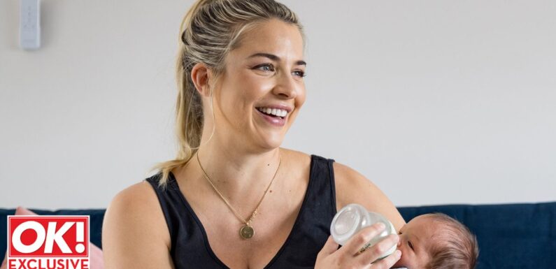 Gemma Atkinson admits we couldnt decide on a name as she introduces baby Thiago