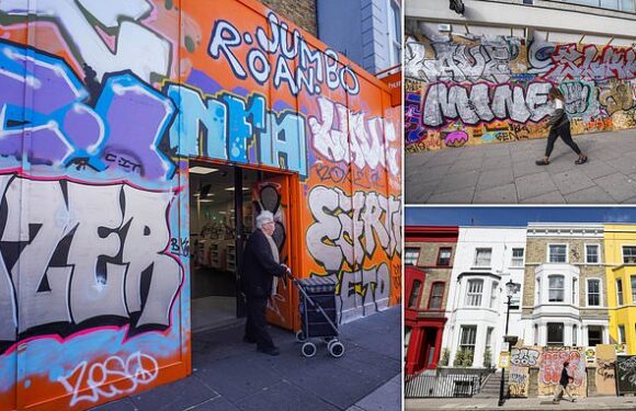 Graffiti artists move in as Notting Hill prepares for Carnival