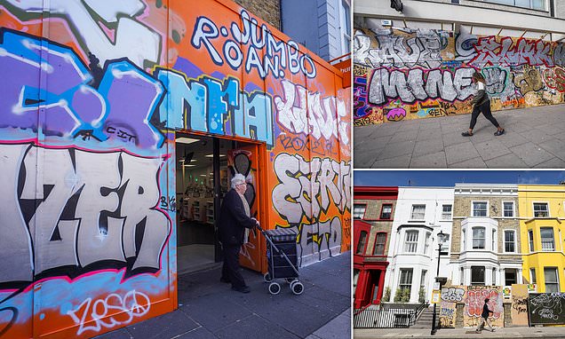 Graffiti artists move in as Notting Hill prepares for Carnival