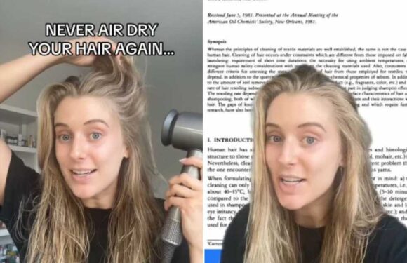Hair expert reveals gross reason your hair lasts longer between washes if you blow dry rather than air dry it | The Sun