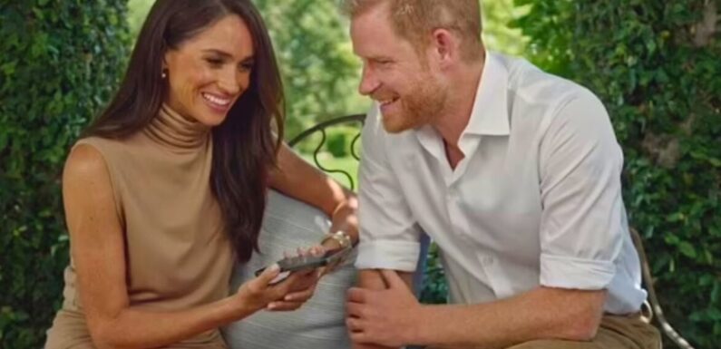 Harry appears ‘submissive’ as he and Meghan ‘project happiness’, expert says