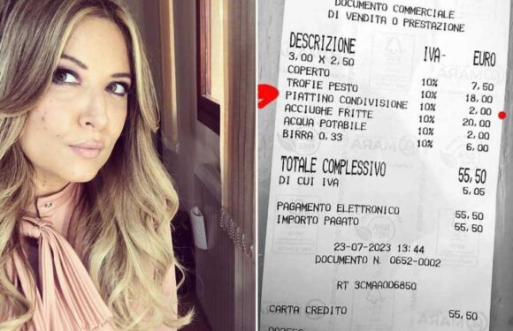 Holiday warning as Italian restaurant charges mum for an EMPTY plate – and she’s left stunned by owner’s reason why | The Sun