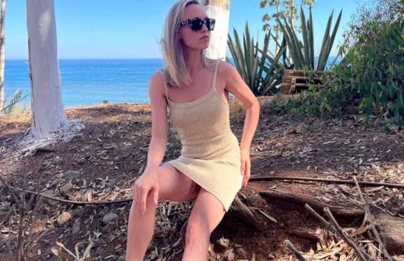 Hollyoaks’ Jorgie Porter looks incredible as she goes braless in crochet dress on holiday | The Sun