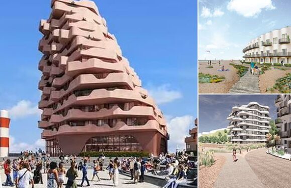 Horrified locals rebel over 'Flintstones' flat plan for Kent seafront