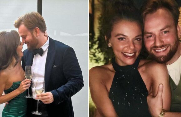 How long have Faye Brookes and Iwan Lewis been together as couple marry?
