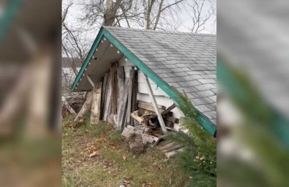 I bought an abandoned lakeside property – there were creepy kids' old toys, but we had the best find in the outhouse | The Sun