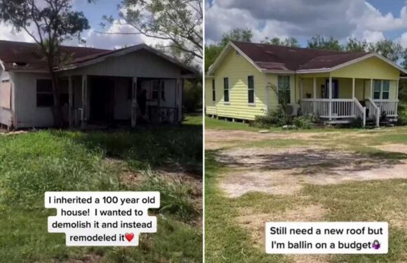 I inherited a 100 year old house I wanted to knock it down when I saw what was inside but I turned into my dream home | The Sun