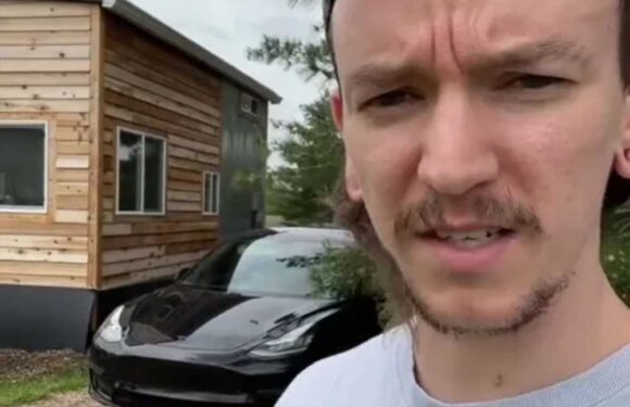 I live in a tiny home but drive a Tesla – trolls slam me saying what’s the point but my life costs me just £2 a day | The Sun