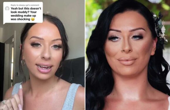I was makeup-shamed by trolls who said my wedding look was ‘muddy’ – it was actually contouring, I looked brilliant | The Sun