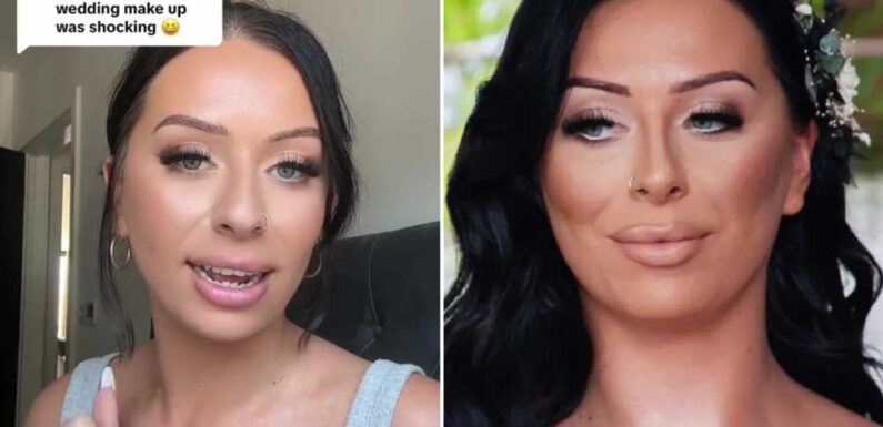 I was makeup-shamed by trolls who said my wedding look was ‘muddy’ – it was actually contouring, I looked brilliant | The Sun