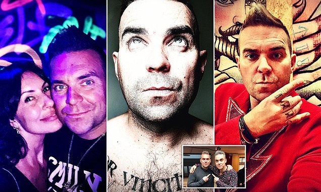 I'm Robbie Williams' doppelganger and I married his backing dancer