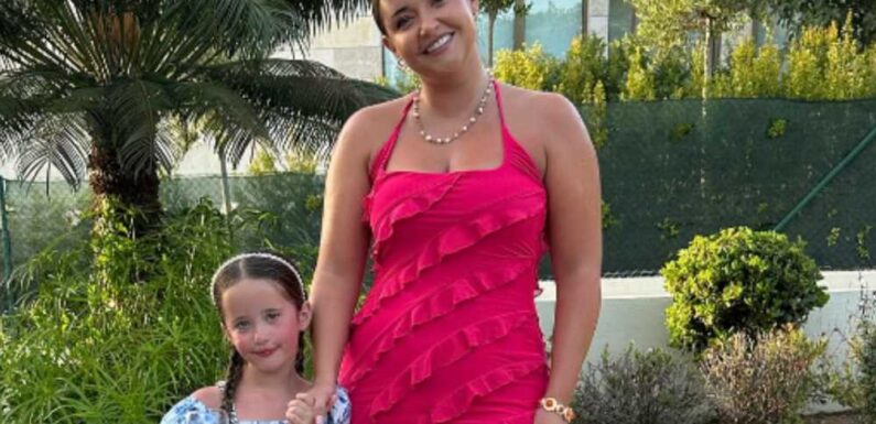 Inside Jacqueline Jossa's stunning family holiday as she wows in glam pink dress with thigh split | The Sun