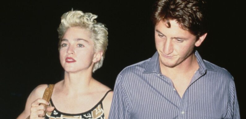 Inside Madonna’s tumultuous first marriage to Oscar winning actor Sean Penn