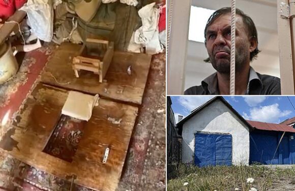 Inside 'sex slave's torture room where she was raped countless times