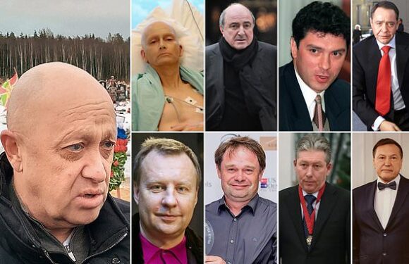 Is Prigozhin Putin's latest victim? warlord joins list of dead figures
