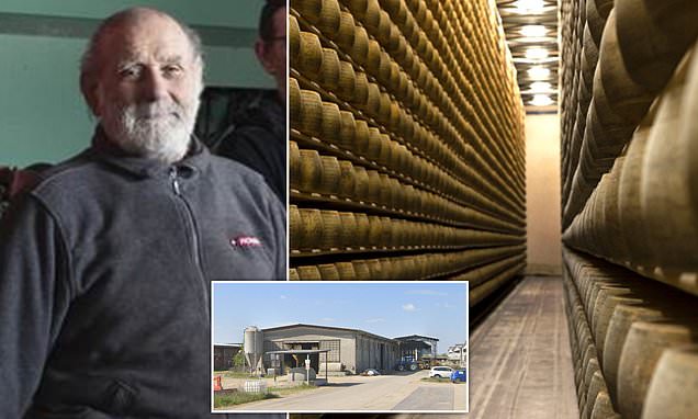Italian dairy boss crushed to death by 15,000 wheels of his own cheese