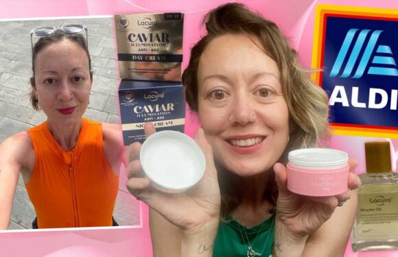 I'm a beauty expert in my 40s with zero wrinkles – the Aldi beauty dupes I always nab to stay wrinkle free | The Sun
