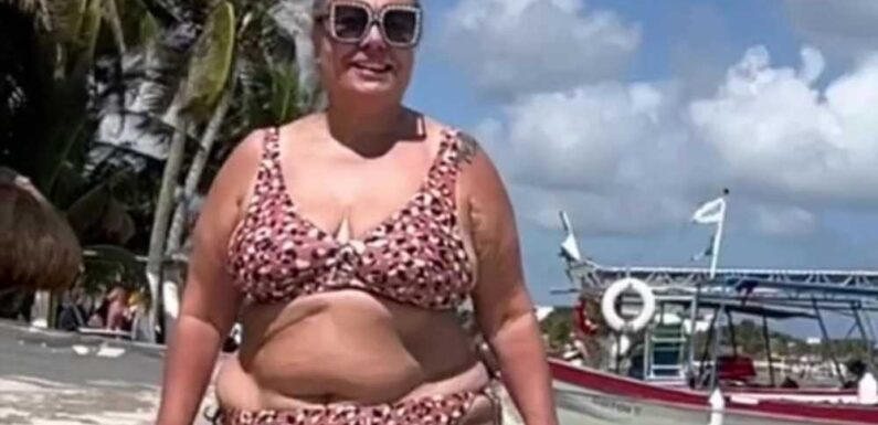 I'm nearly 60 and people say I'm too old to wear a bikini – I don't give a f*** what anyone thinks, it's nonsense | The Sun