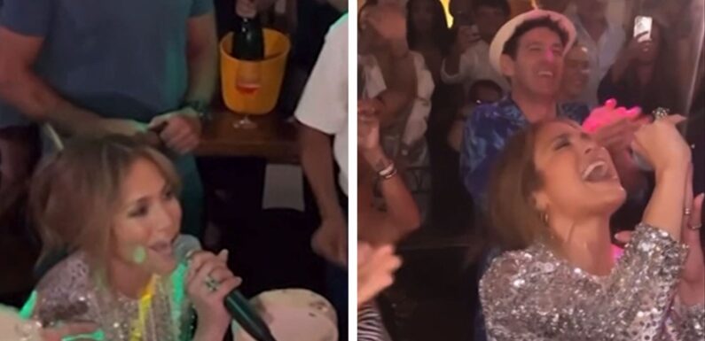 Jennifer Lopez Sings Karaoke in Italy, Does Her Best Gloria Gaynor