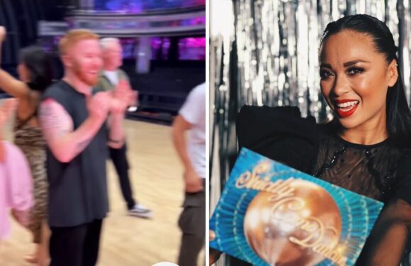 Katya Jones shares insight into Strictly rehearsals as co-star enjoys birthday