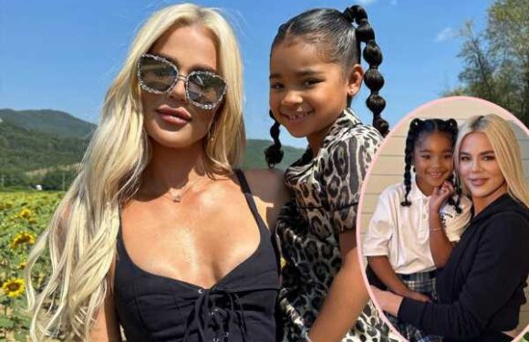 Khloé Kardashian Gets Emotional On Daughter True’s First Day Of Kindergarten! See The Adorable Pics HERE!