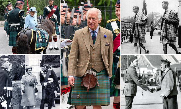 King Charles walks in mother's footsteps with Balmoral guard of honour
