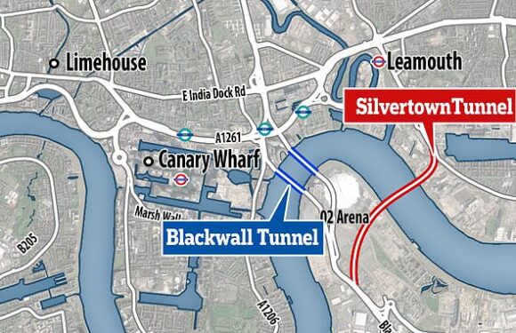 London drivers will pay a toll to use the Blackwall Tunnel from 2025