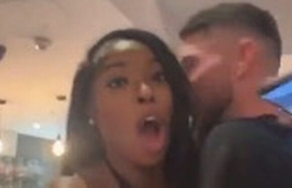 Love Island’s Catherine and Scott caught in very warm embrace after show reunion