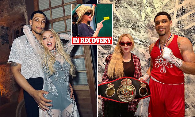 Madonna enjoying 'sexy' workouts with boxer Josh Popper in Portugal