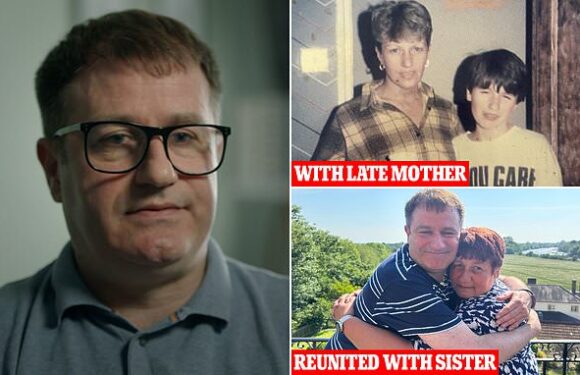Man, 49, fights back tears as he searches for long lost sister