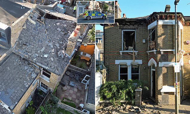 Man hurt after house explosion caused roof to collapse in Battersea