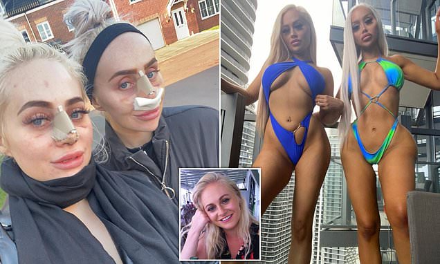 Meet the twins who have spent £160K on surgery to look like dolls