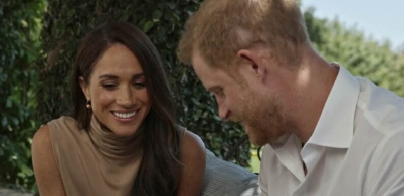 Meghan Markle dons caramel tones for video call surprise