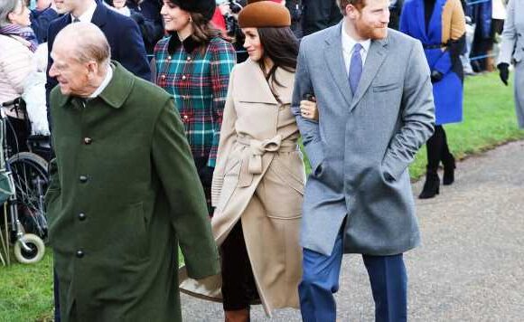 Meghan Markle wore rarely-seen £220 velvet dress for her first royal Christmas