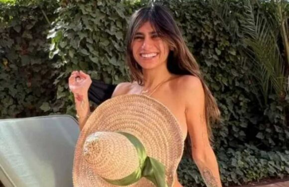 Mia Khalifa leaves little to the imagination in almost naked Instagram post as she covers up with straw hat | The Sun