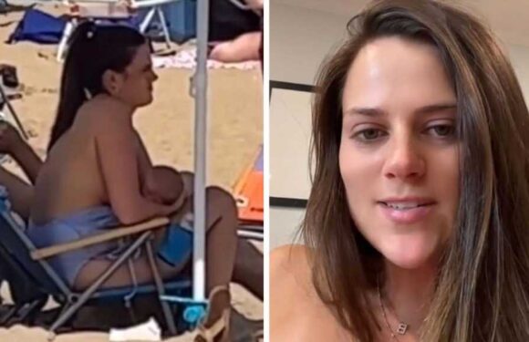 Mom Scrolling Facebook Stumbles Upon Topless Video of Herself Breastfeeding Taken by Stranger