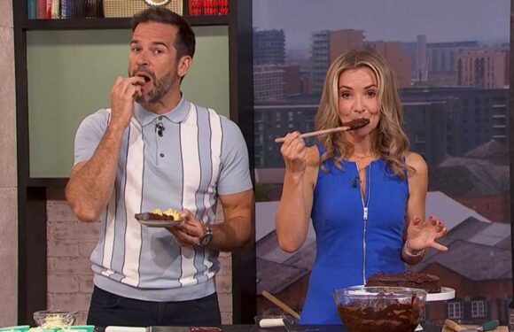 Morning Live's Helen Skelton issued stern warning by Gethin Jones after live TV blunder | The Sun