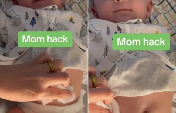 Mum shares 'game changing’ hack that encourages your baby to pee before a nappy change – and it’s only costs 1p | The Sun