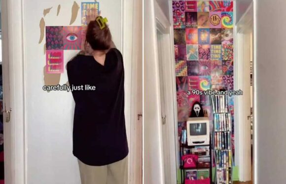 My DIY blunder saw me tear loads of paint off my wall – I found a £6 way to repair it & it looks WAY better than before | The Sun