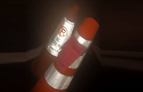 My 'Karen' neighbor thinks she owns our parking lot – she even made her own cones but I play her at her own game | The Sun