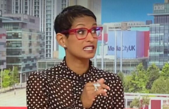 Naga Munchetty pleads ‘make it stop’ during BBC Breakfast report
