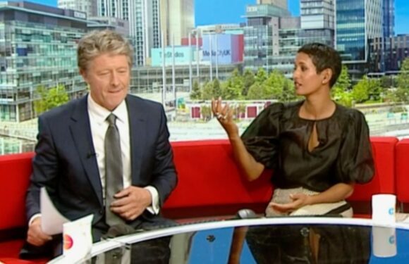Naga Munchetty warns Charlie Stayt to stop it as he mocks BBC co-star